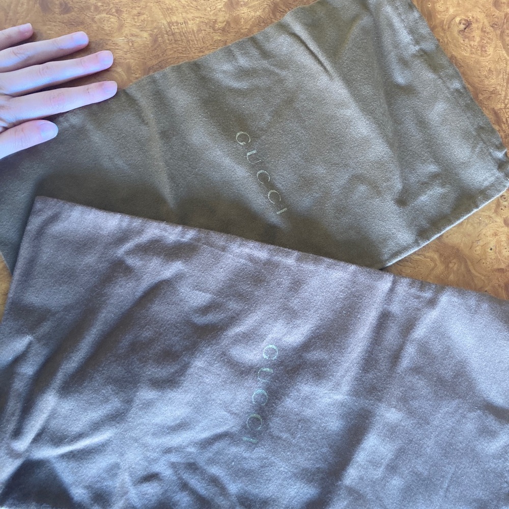 GUCCI dust bags